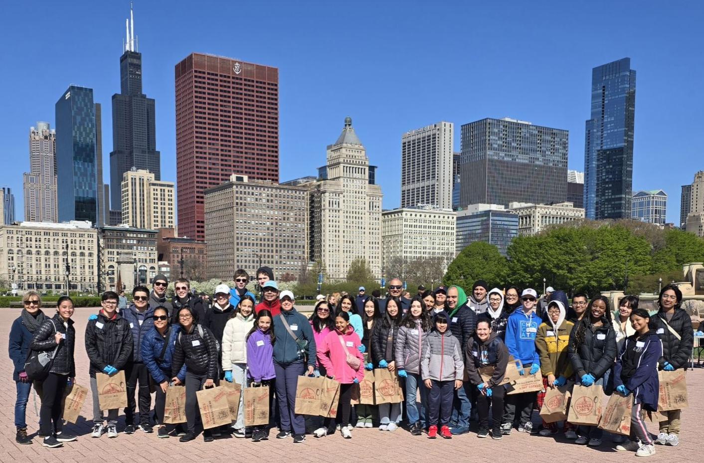 All Family Giving Back Event - Grant Park Clean-up