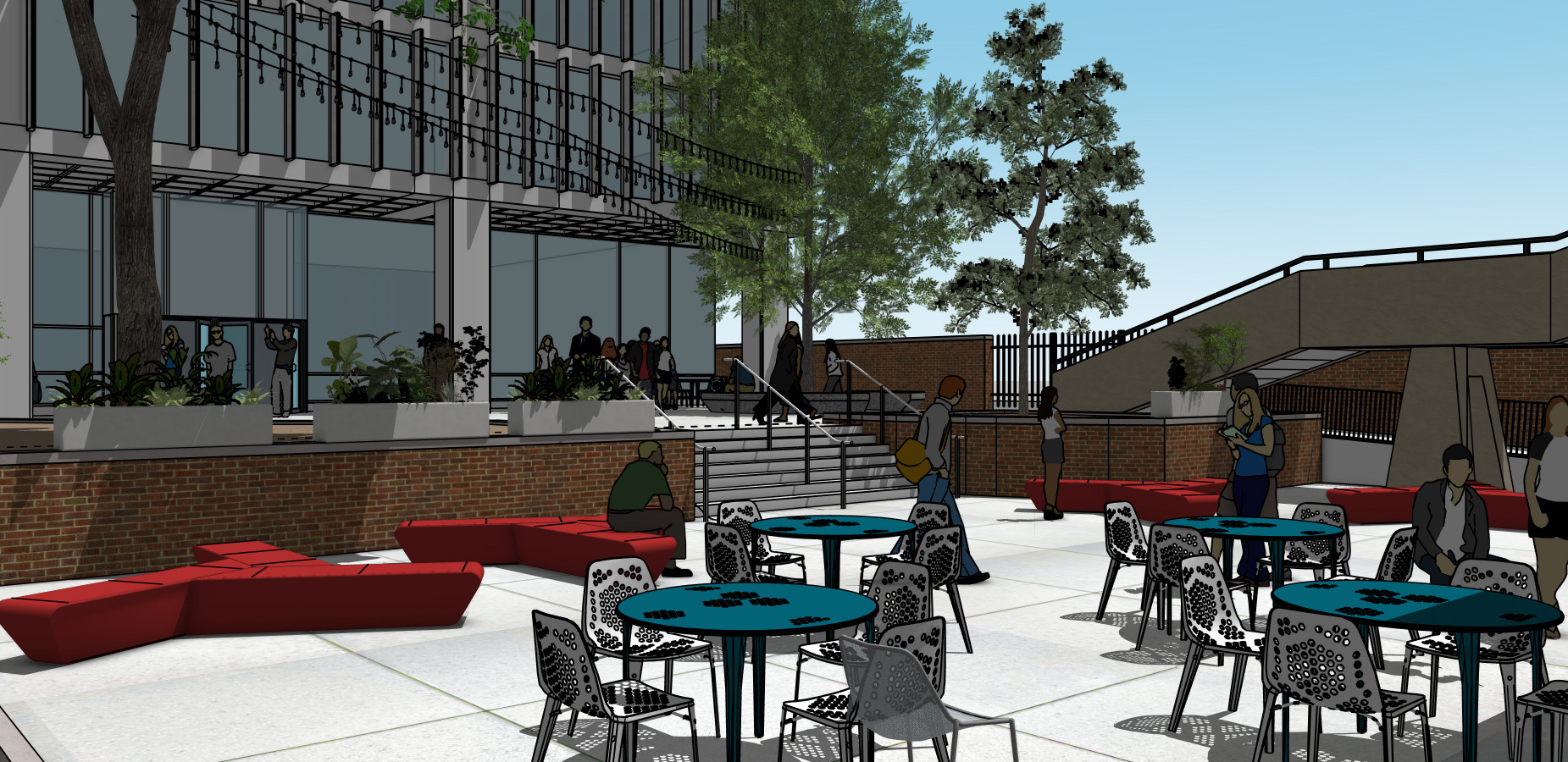 Courtyard Rendering