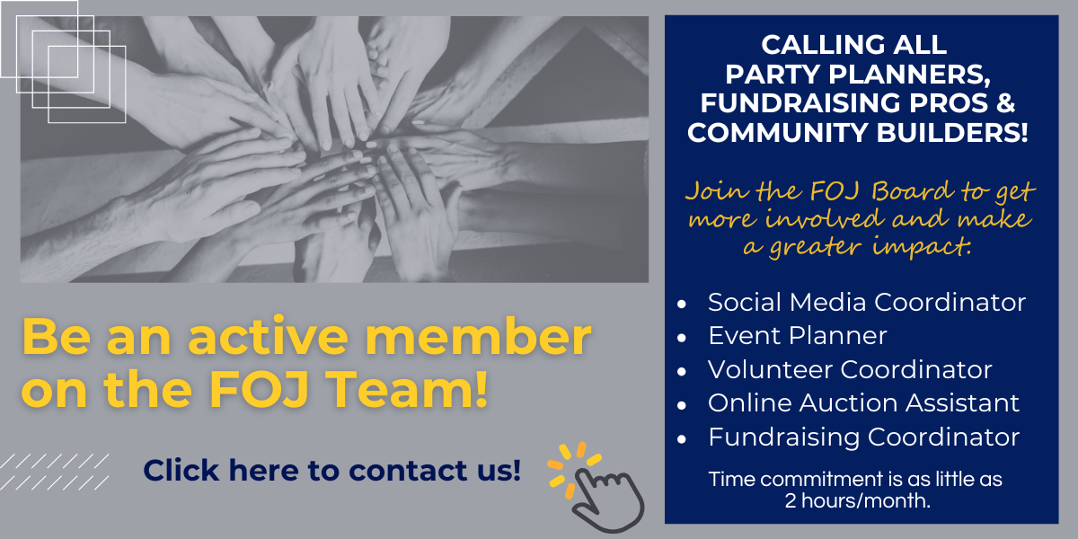 We Want You to Join the FOJ Team! (2)